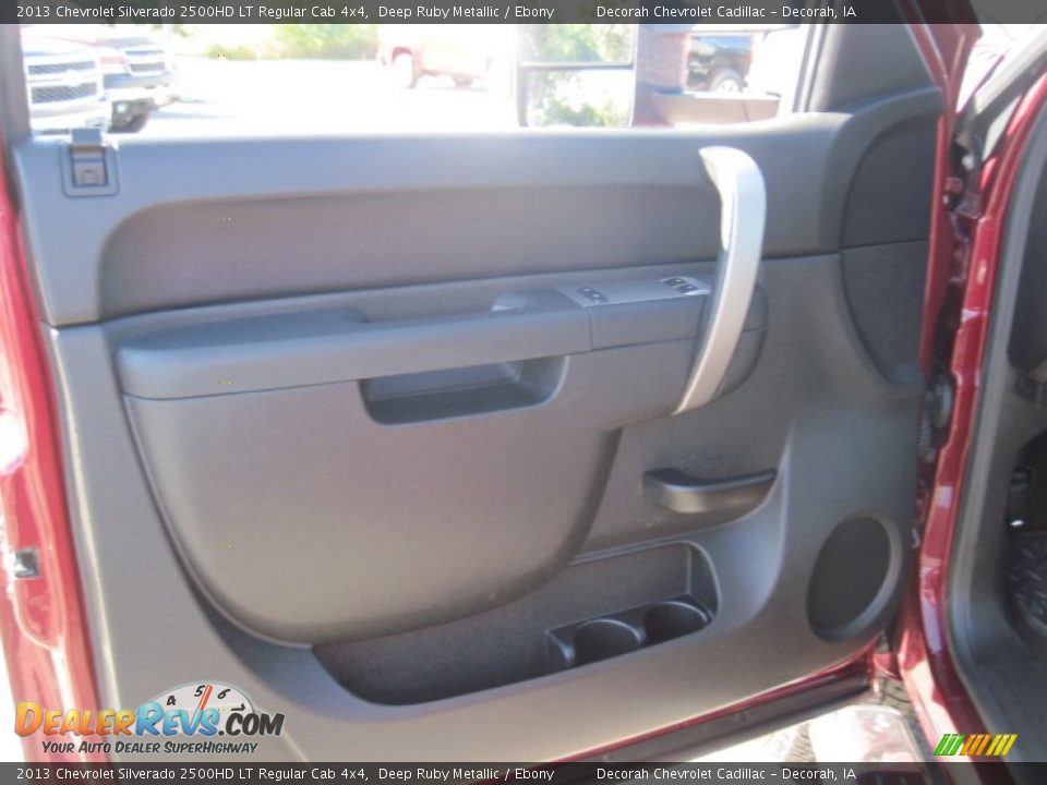 2013 Chevrolet Silverado 2500HD LT Regular Cab 4x4 Deep Ruby Metallic / Ebony Photo #18
