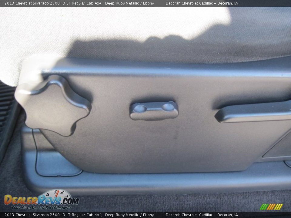 2013 Chevrolet Silverado 2500HD LT Regular Cab 4x4 Deep Ruby Metallic / Ebony Photo #19