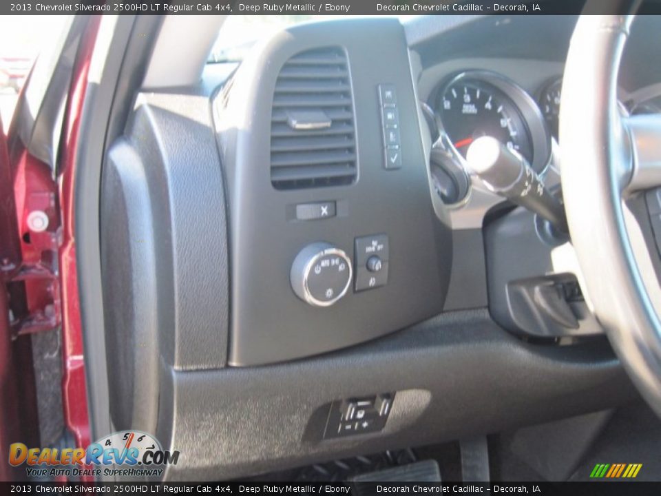 2013 Chevrolet Silverado 2500HD LT Regular Cab 4x4 Deep Ruby Metallic / Ebony Photo #20