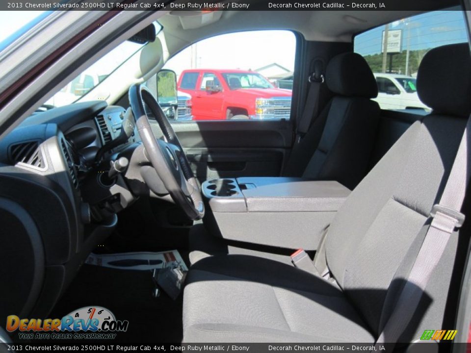 2013 Chevrolet Silverado 2500HD LT Regular Cab 4x4 Deep Ruby Metallic / Ebony Photo #22