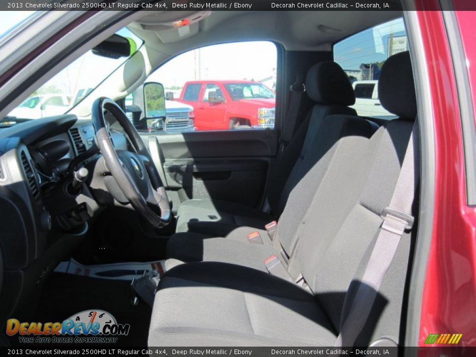 2013 Chevrolet Silverado 2500HD LT Regular Cab 4x4 Deep Ruby Metallic / Ebony Photo #23