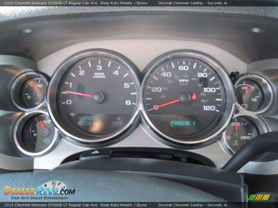 2013 Chevrolet Silverado 2500HD LT Regular Cab 4x4 Deep Ruby Metallic / Ebony Photo #28