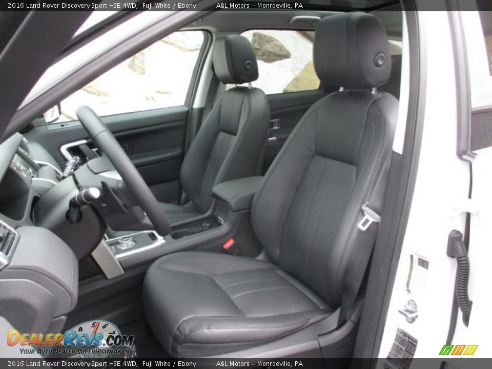 Front Seat of 2016 Land Rover Discovery Sport HSE 4WD Photo #12