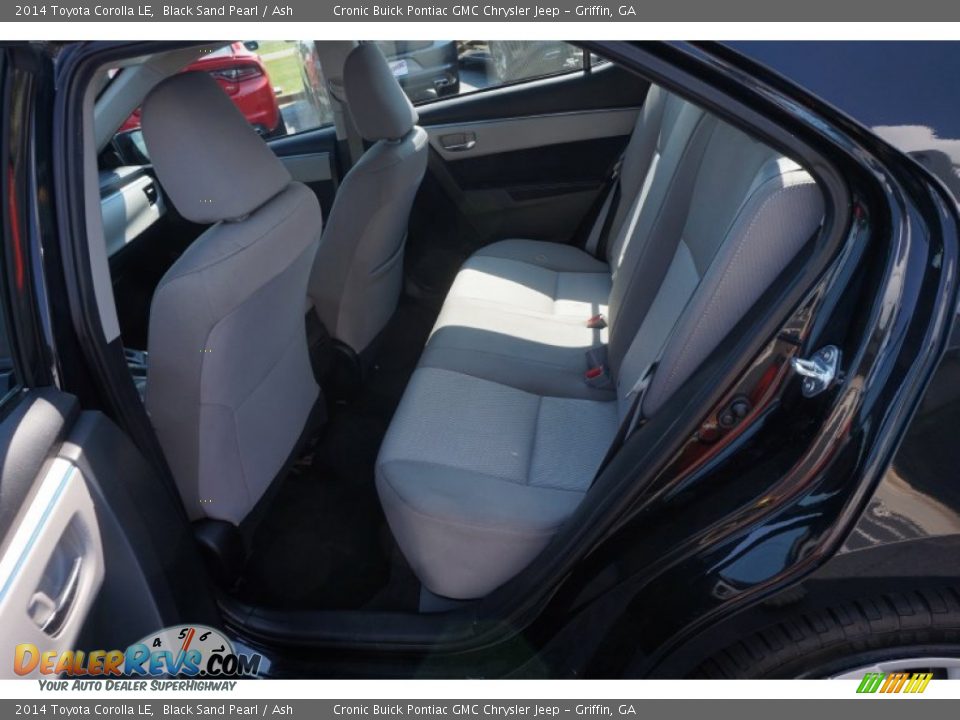 2014 Toyota Corolla LE Black Sand Pearl / Ash Photo #13
