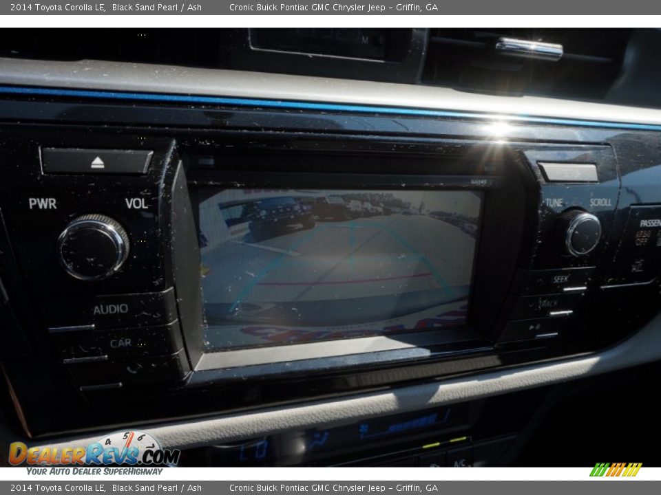 2014 Toyota Corolla LE Black Sand Pearl / Ash Photo #21