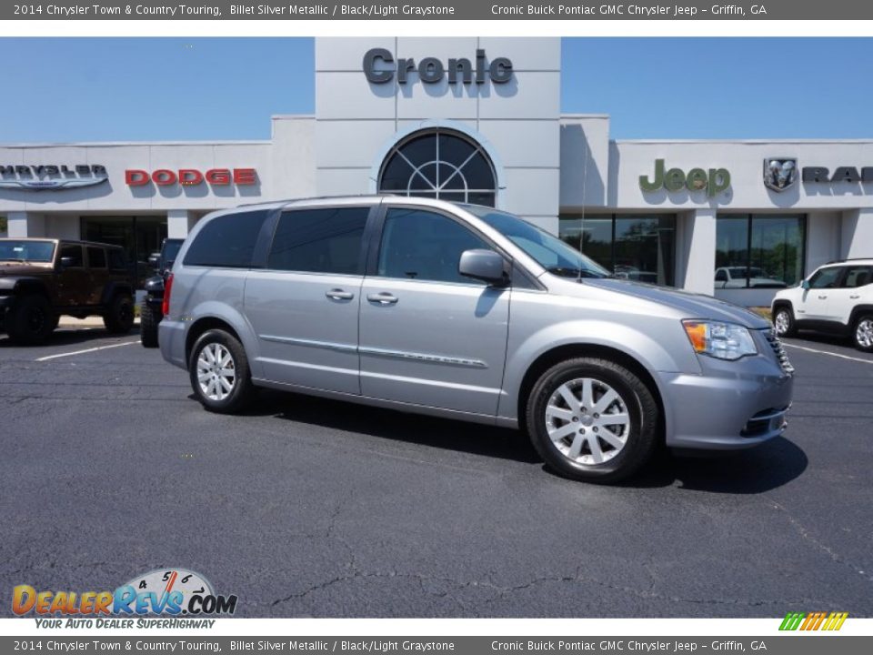 2014 Chrysler Town & Country Touring Billet Silver Metallic / Black/Light Graystone Photo #1