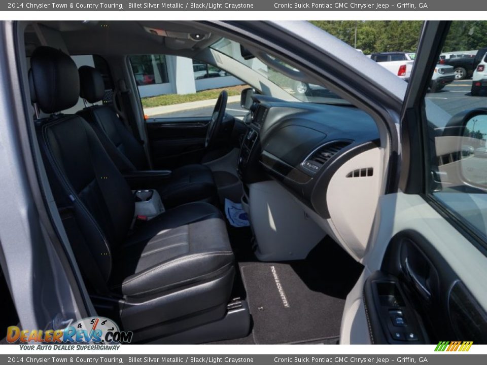 2014 Chrysler Town & Country Touring Billet Silver Metallic / Black/Light Graystone Photo #17