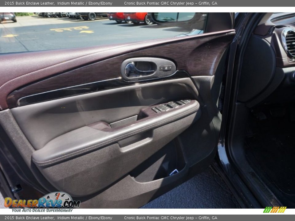 2015 Buick Enclave Leather Iridium Metallic / Ebony/Ebony Photo #11