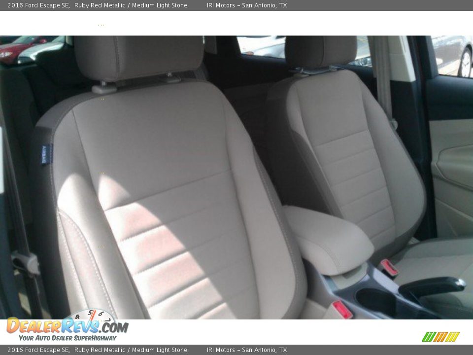 2016 Ford Escape SE Ruby Red Metallic / Medium Light Stone Photo #20
