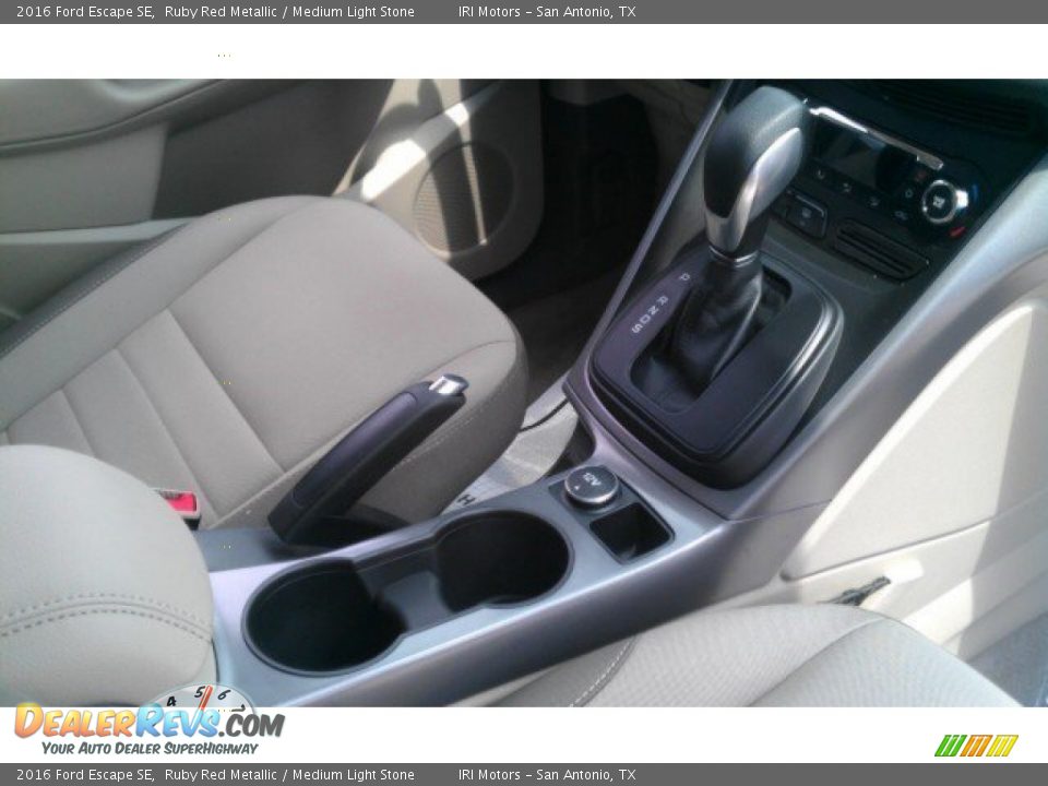2016 Ford Escape SE Ruby Red Metallic / Medium Light Stone Photo #21