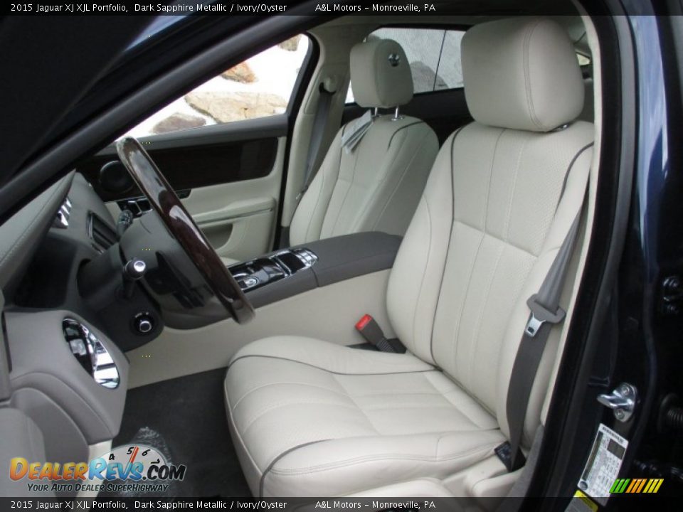 Ivory/Oyster Interior - 2015 Jaguar XJ XJL Portfolio Photo #12