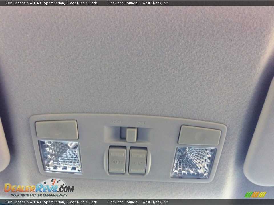 2009 Mazda MAZDA3 i Sport Sedan Black Mica / Black Photo #12