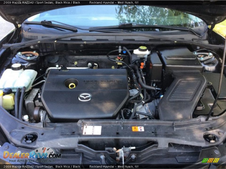 2009 Mazda MAZDA3 i Sport Sedan Black Mica / Black Photo #30