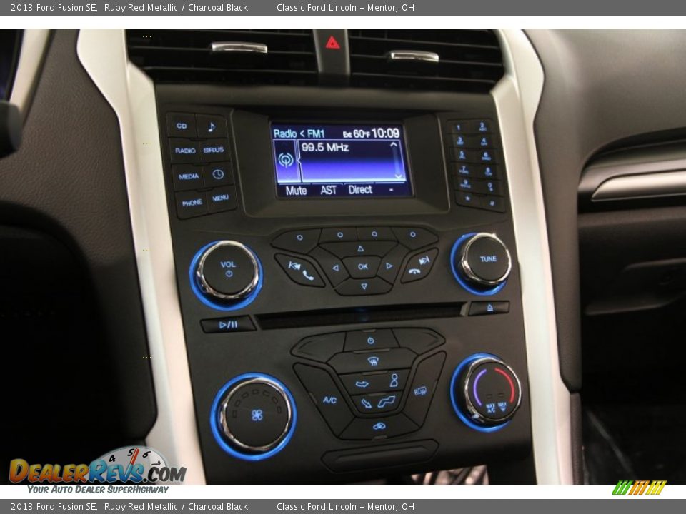 2013 Ford Fusion SE Ruby Red Metallic / Charcoal Black Photo #8