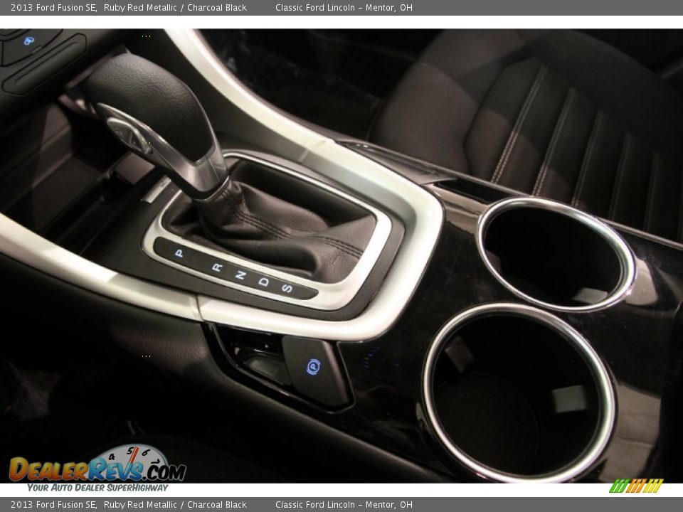 2013 Ford Fusion SE Ruby Red Metallic / Charcoal Black Photo #10