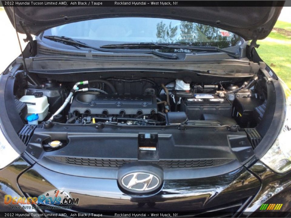 2012 Hyundai Tucson Limited AWD Ash Black / Taupe Photo #30