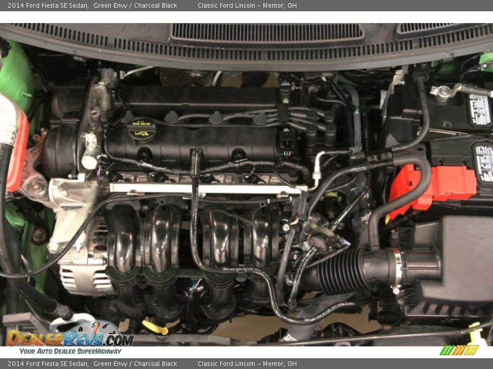 2014 Ford Fiesta SE Sedan 1.6 Liter DOHC 16-Valve Ti-VCT 4 Cylinder Engine Photo #16