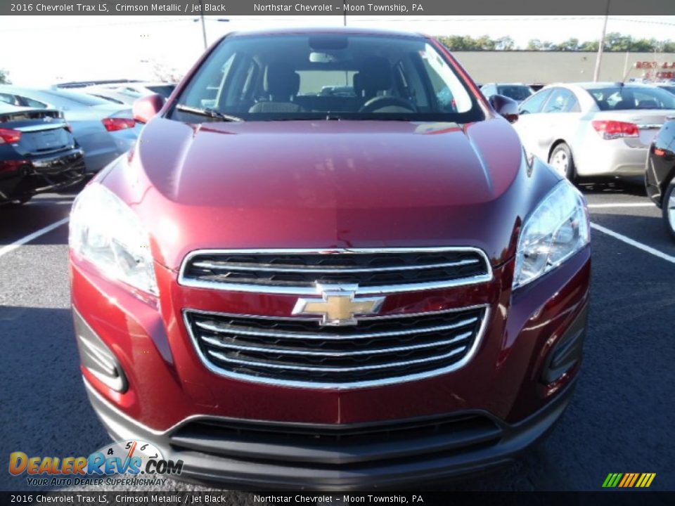 2016 Chevrolet Trax LS Crimson Metallic / Jet Black Photo #2