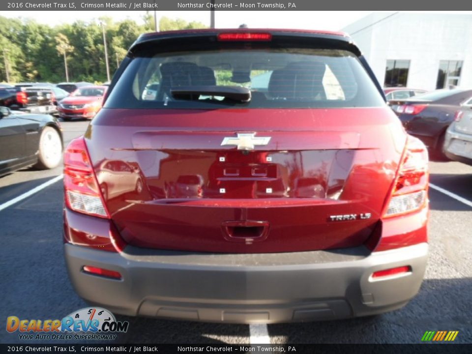 2016 Chevrolet Trax LS Crimson Metallic / Jet Black Photo #7