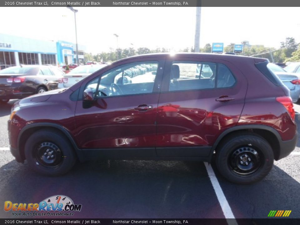 2016 Chevrolet Trax LS Crimson Metallic / Jet Black Photo #10