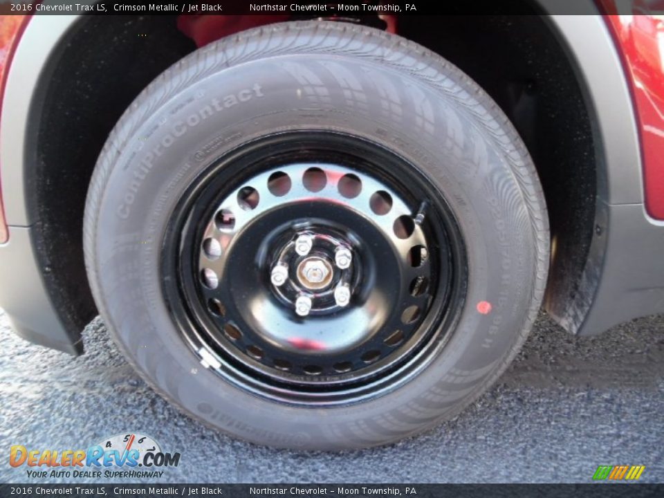 2016 Chevrolet Trax LS Crimson Metallic / Jet Black Photo #11