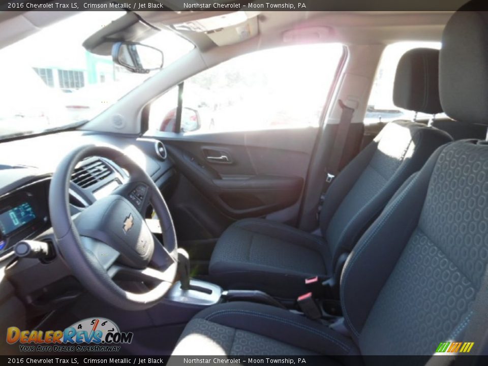 2016 Chevrolet Trax LS Crimson Metallic / Jet Black Photo #12