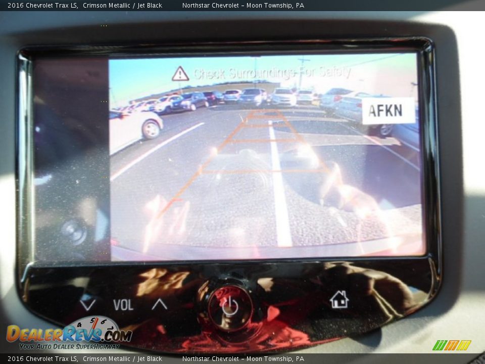 2016 Chevrolet Trax LS Crimson Metallic / Jet Black Photo #18