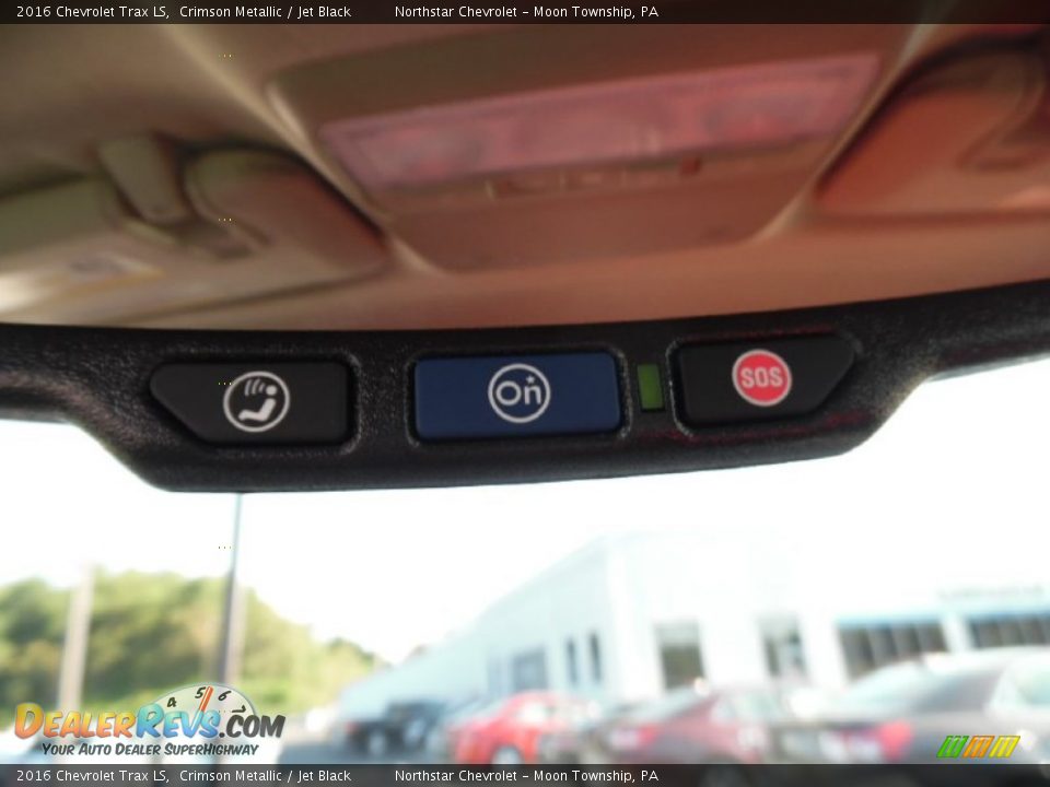 2016 Chevrolet Trax LS Crimson Metallic / Jet Black Photo #19
