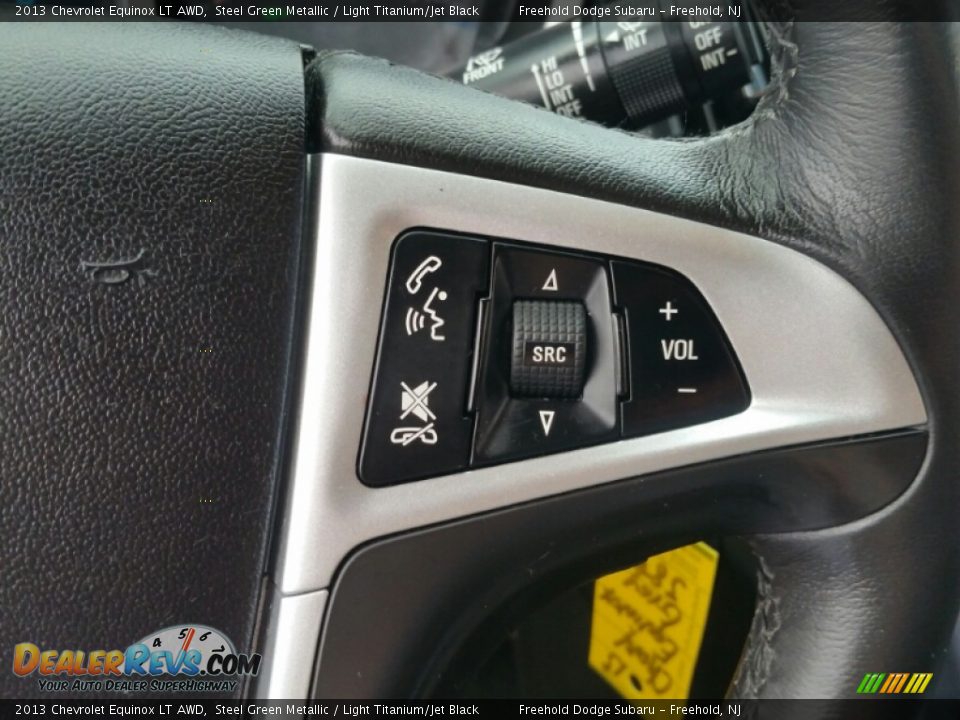 2013 Chevrolet Equinox LT AWD Steel Green Metallic / Light Titanium/Jet Black Photo #19