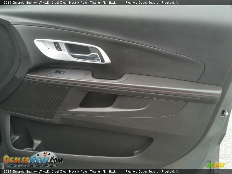 2013 Chevrolet Equinox LT AWD Steel Green Metallic / Light Titanium/Jet Black Photo #26