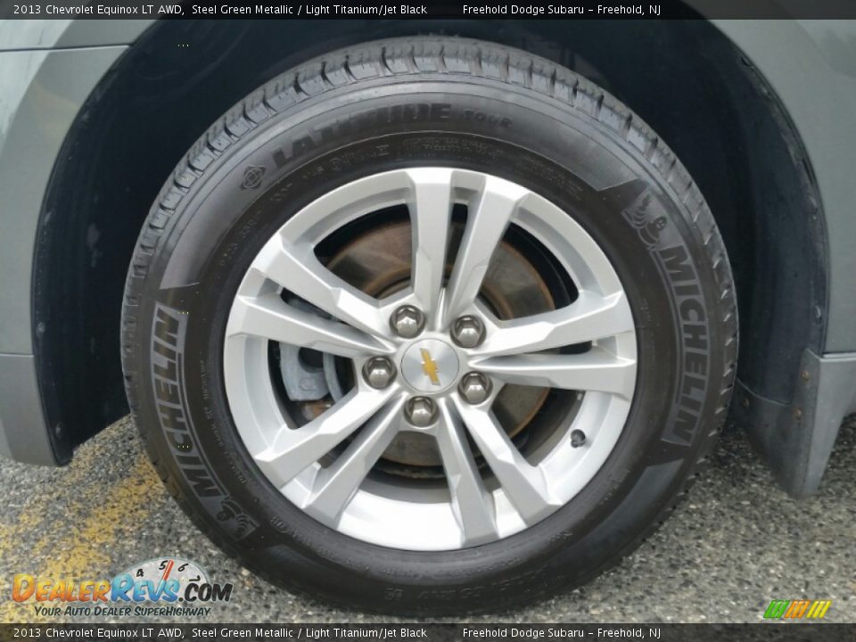 2013 Chevrolet Equinox LT AWD Steel Green Metallic / Light Titanium/Jet Black Photo #32