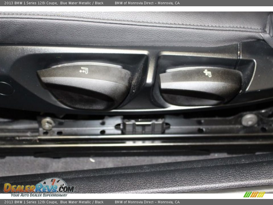 2013 BMW 1 Series 128i Coupe Blue Water Metallic / Black Photo #14