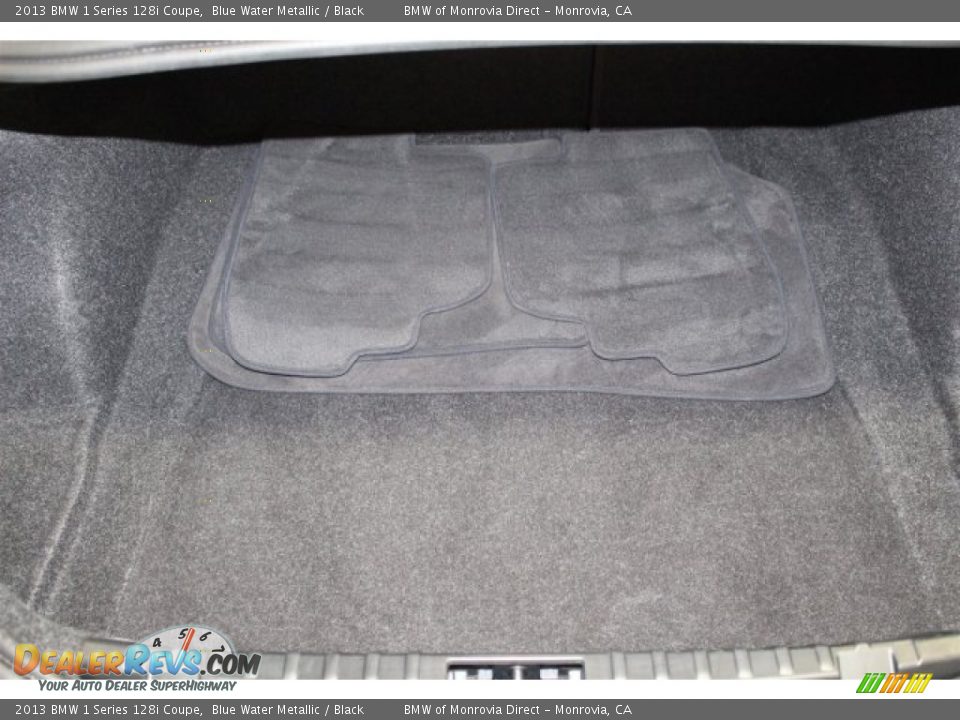 2013 BMW 1 Series 128i Coupe Blue Water Metallic / Black Photo #17