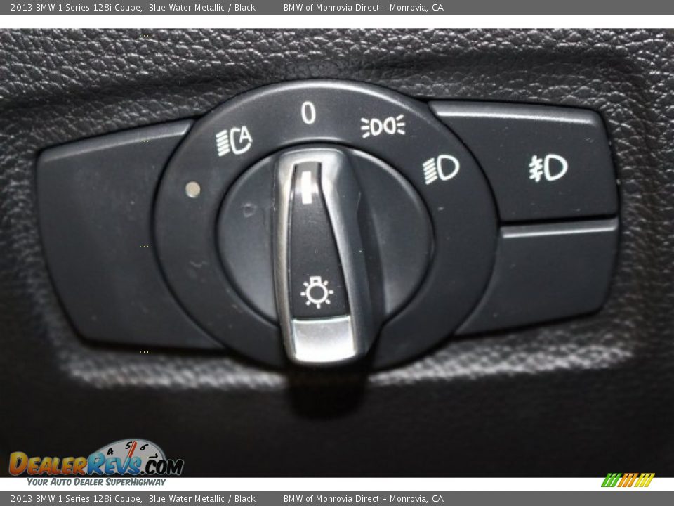 2013 BMW 1 Series 128i Coupe Blue Water Metallic / Black Photo #22