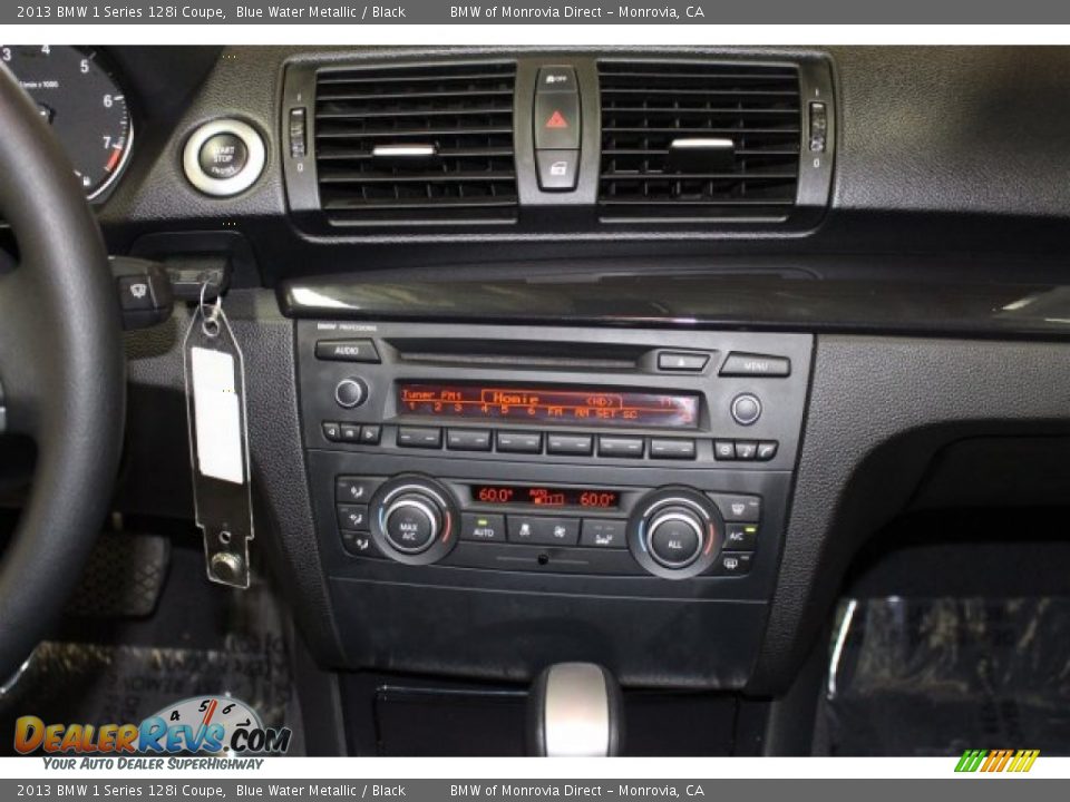 2013 BMW 1 Series 128i Coupe Blue Water Metallic / Black Photo #23