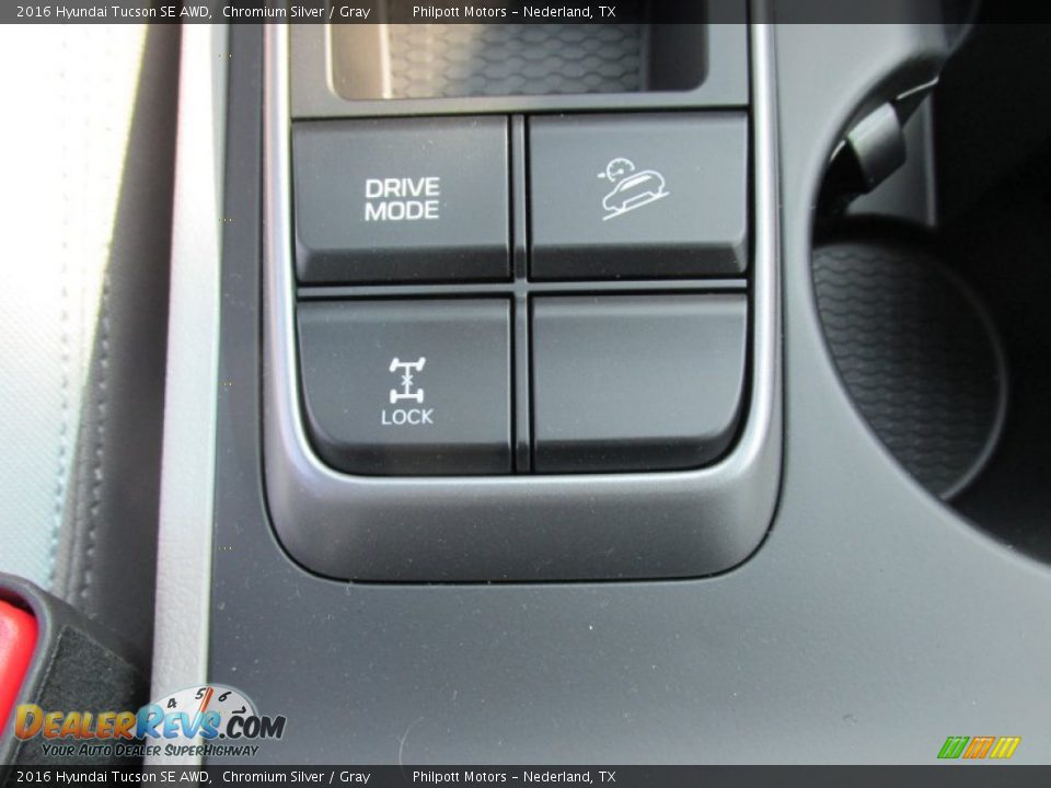 2016 Hyundai Tucson SE AWD Chromium Silver / Gray Photo #28