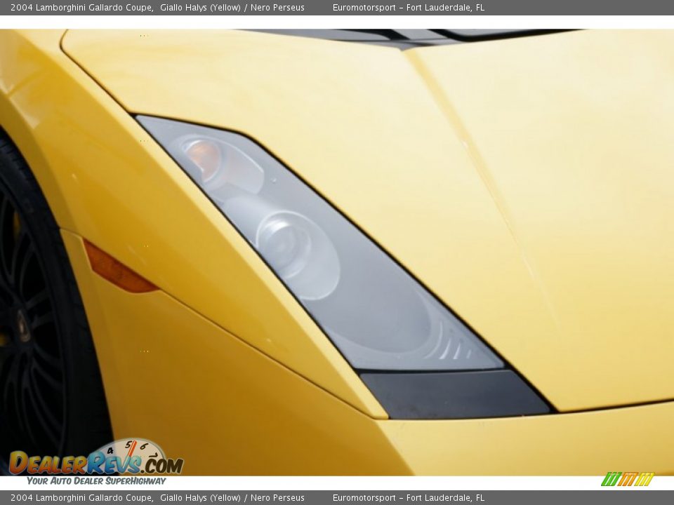 2004 Lamborghini Gallardo Coupe Giallo Halys (Yellow) / Nero Perseus Photo #15