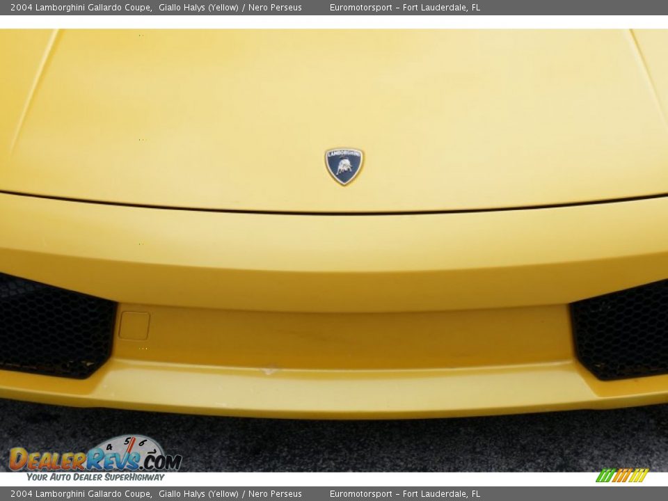 2004 Lamborghini Gallardo Coupe Giallo Halys (Yellow) / Nero Perseus Photo #17