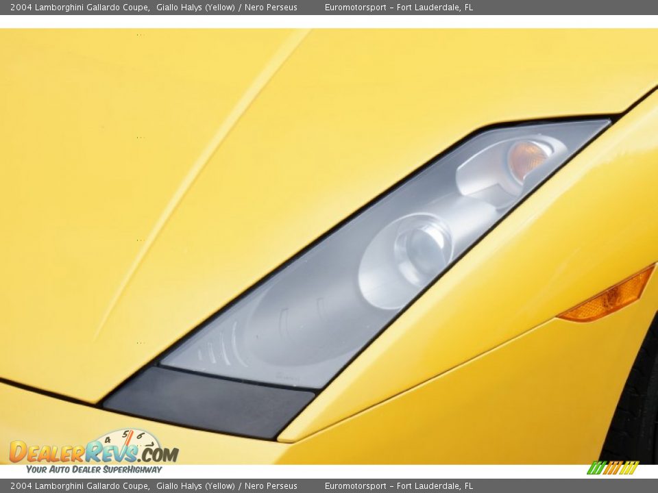 2004 Lamborghini Gallardo Coupe Giallo Halys (Yellow) / Nero Perseus Photo #20