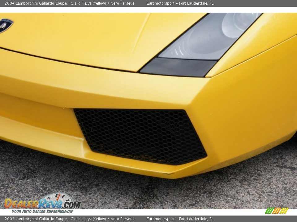 2004 Lamborghini Gallardo Coupe Giallo Halys (Yellow) / Nero Perseus Photo #21