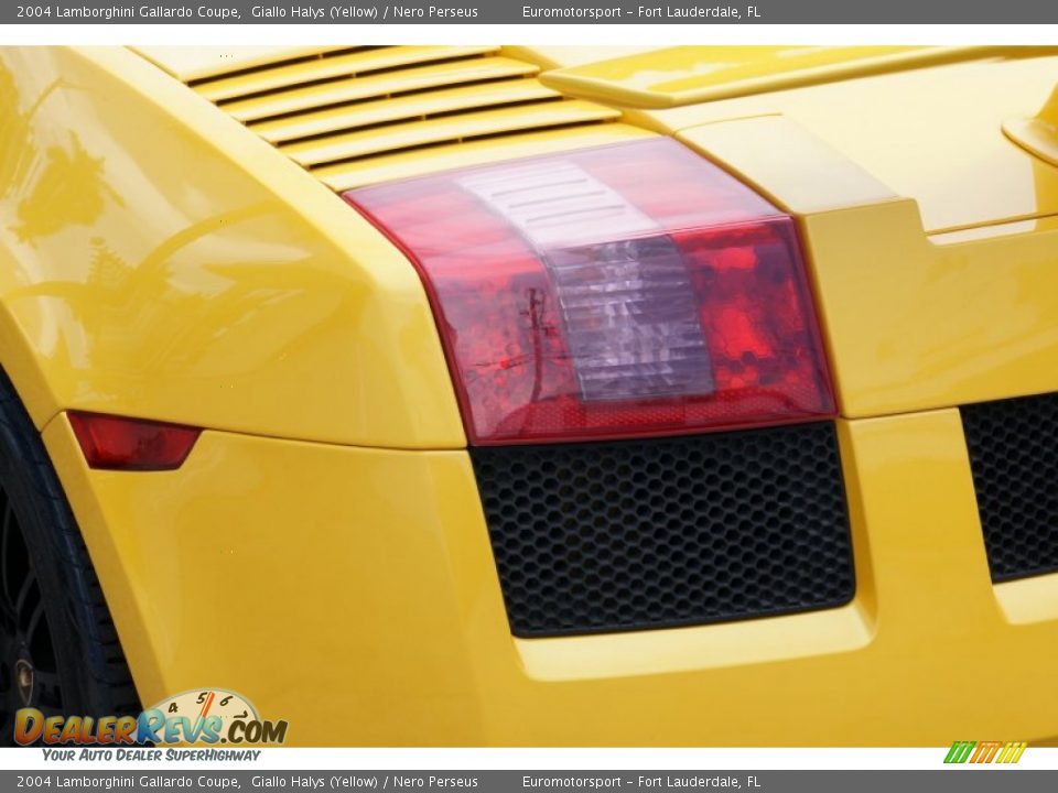 2004 Lamborghini Gallardo Coupe Giallo Halys (Yellow) / Nero Perseus Photo #30