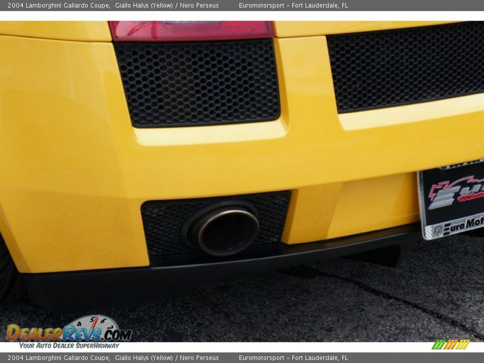 2004 Lamborghini Gallardo Coupe Giallo Halys (Yellow) / Nero Perseus Photo #31