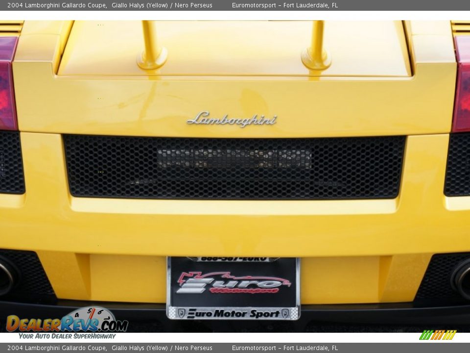 2004 Lamborghini Gallardo Coupe Giallo Halys (Yellow) / Nero Perseus Photo #32