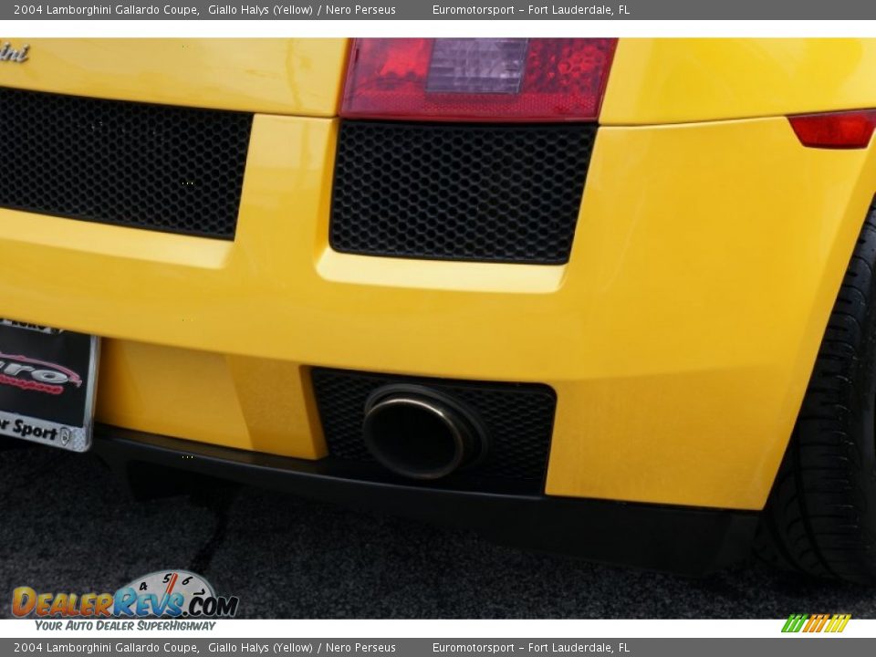 2004 Lamborghini Gallardo Coupe Giallo Halys (Yellow) / Nero Perseus Photo #36