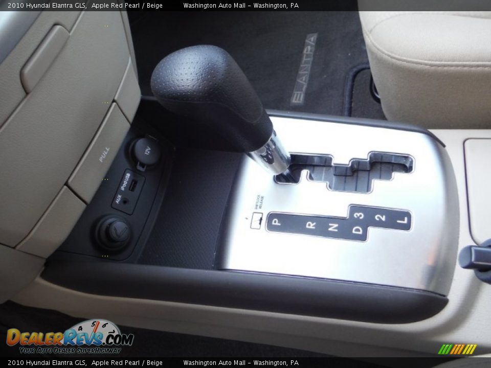 2010 Hyundai Elantra GLS Apple Red Pearl / Beige Photo #14
