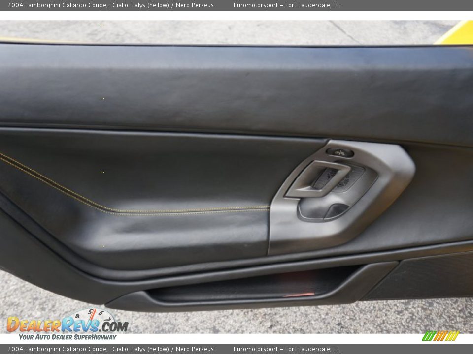 2004 Lamborghini Gallardo Coupe Giallo Halys (Yellow) / Nero Perseus Photo #40