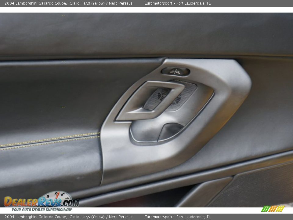 2004 Lamborghini Gallardo Coupe Giallo Halys (Yellow) / Nero Perseus Photo #42