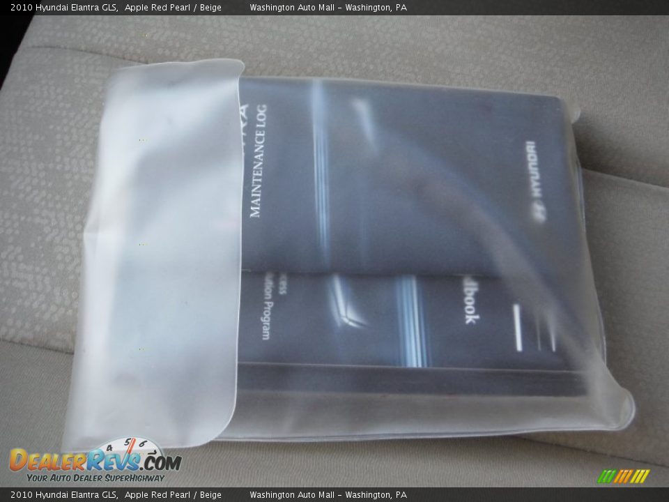 2010 Hyundai Elantra GLS Apple Red Pearl / Beige Photo #17