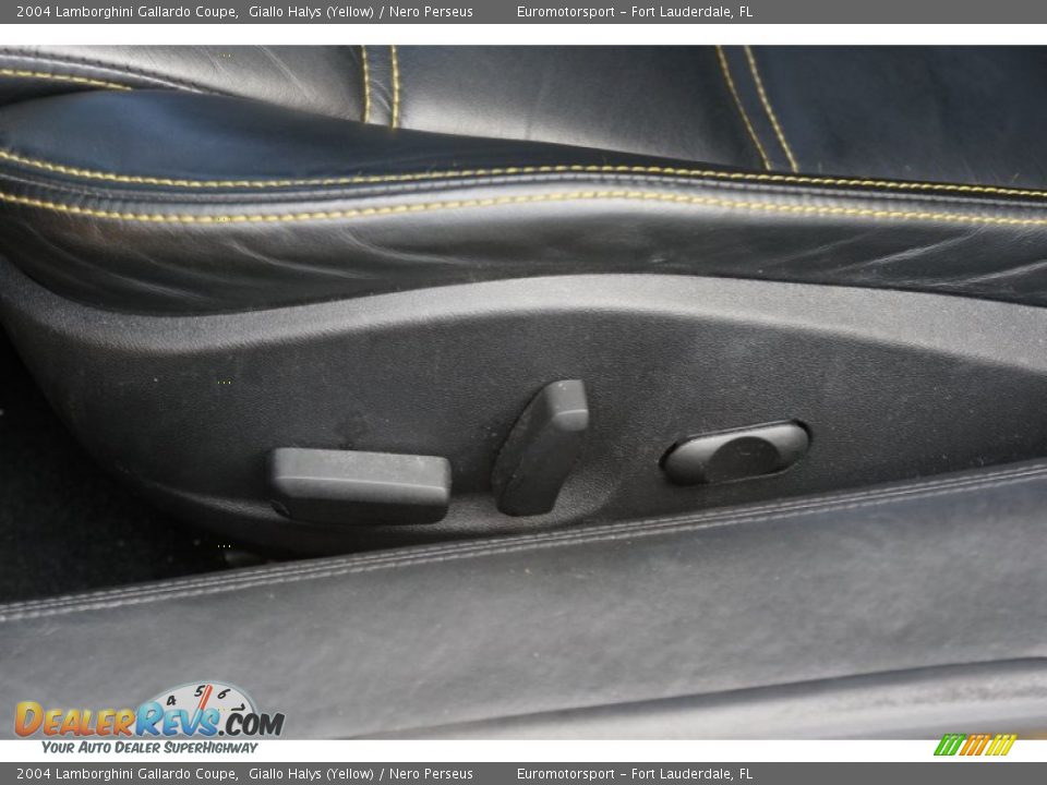 2004 Lamborghini Gallardo Coupe Giallo Halys (Yellow) / Nero Perseus Photo #45