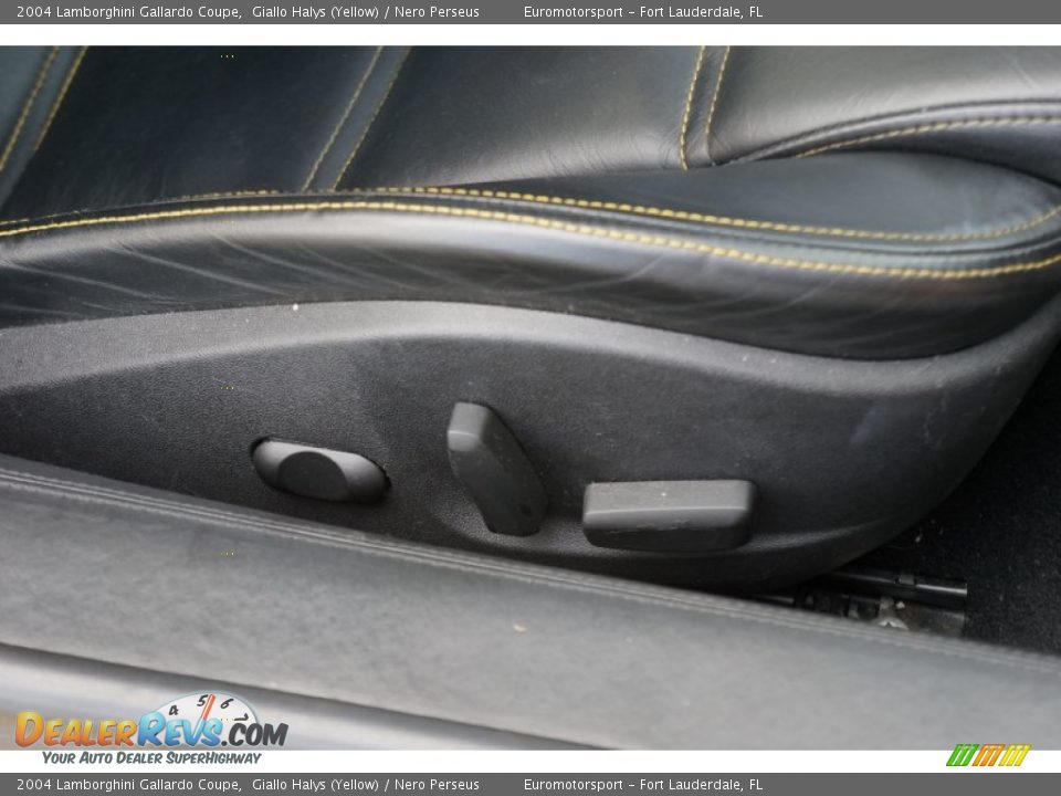 2004 Lamborghini Gallardo Coupe Giallo Halys (Yellow) / Nero Perseus Photo #53